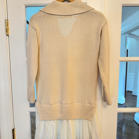 English Factory Twofer Sweater Dress, Cream/Off White, Size Extra Small (XS) - Picture 7 of 7
